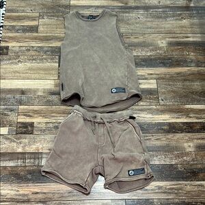 Men's alphalete terry set